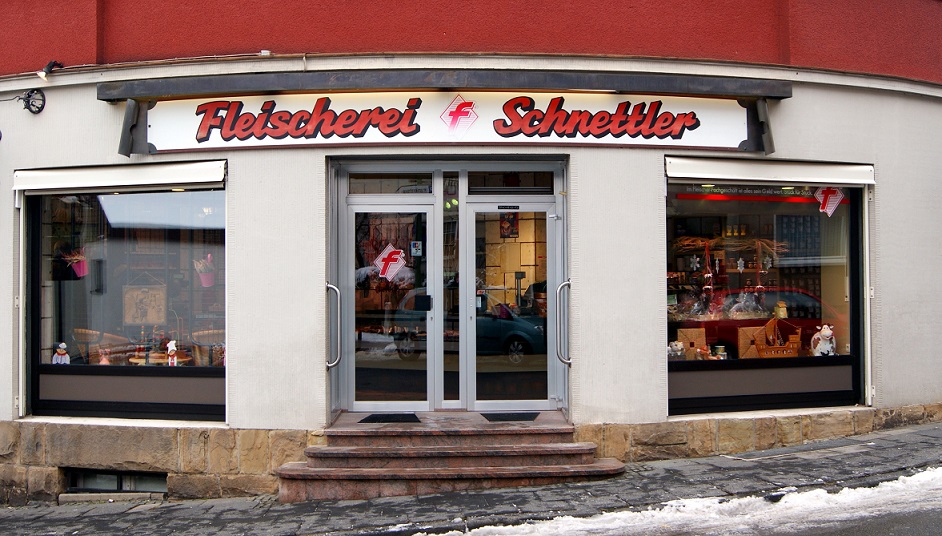 Das Ladenlokal der Fleischerei Schnettler an der Hospitalstraße 1 in Hagen-Boele